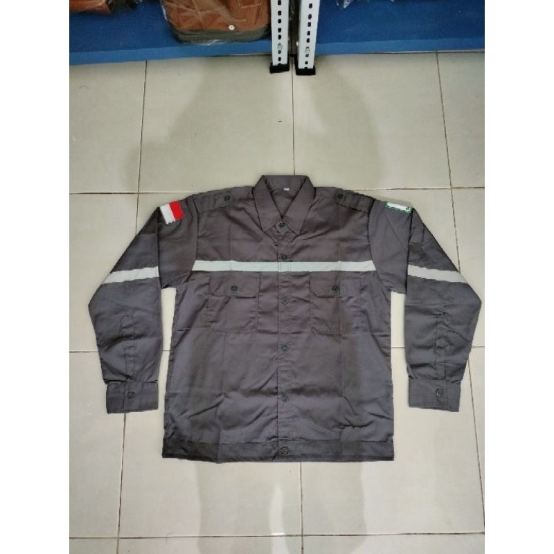 Baju Seragam SERAGAM SAFETY PRIA WANITA WEARPACK SAFETY PROYEK K3 SCOTLIGHT MENYALA