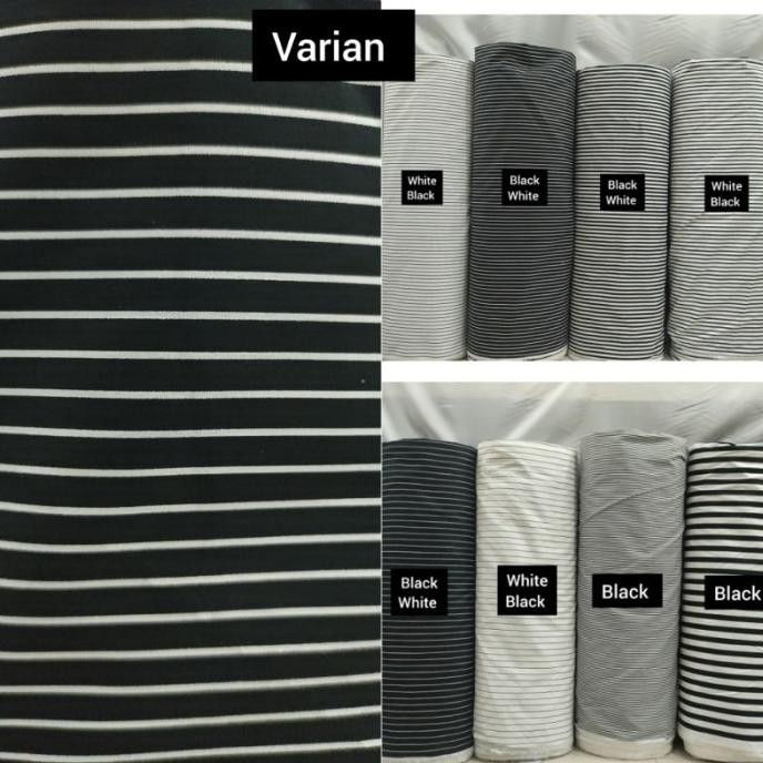{{{{}}] Kain Katun Jepang Motif Garis-Garis