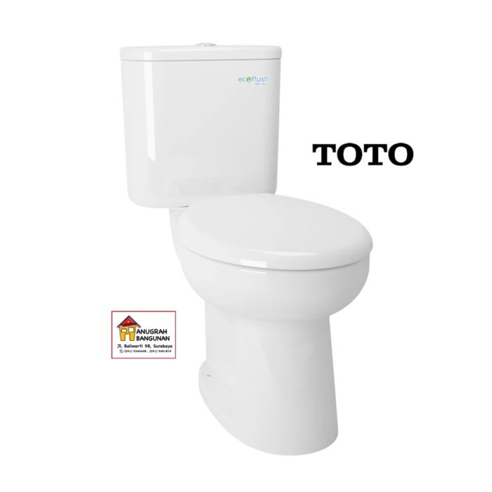 New Toto Kloset Eco Flush Cw427J Terlaris