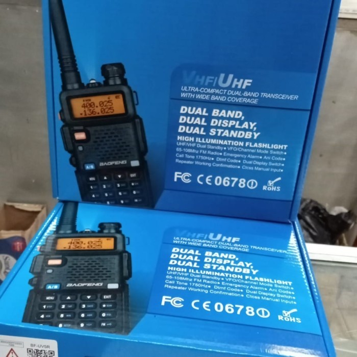JUAL HT DUALBAND HT BAOFENG UV 5R MURAH - BAOFENG UV 5R