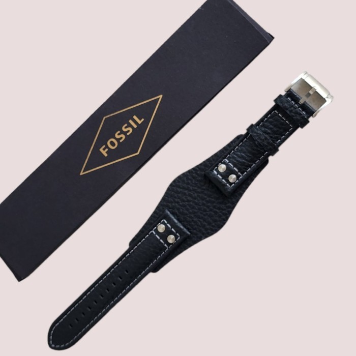 Terlaris Strap Tali Fossil Kulit Coachman Chronograph CH2891 CH2564 CH2565 22MM SALE
