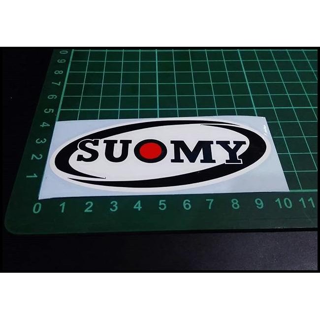 

TERMURAH CUTTING STICKER LOGO SUOMY BESAR 10X4CM !!!!!