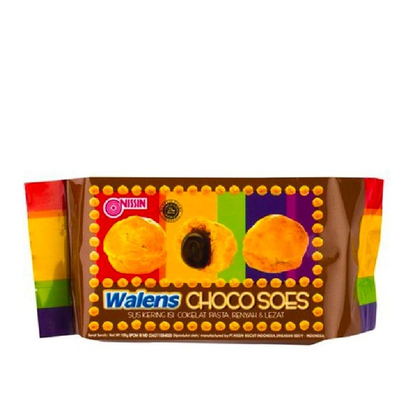 

Nissin Wallens Choco Soes 2 x 100 gr