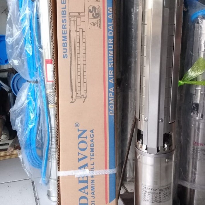 NEW Pompa Satelit/Submersible 4 Dabavon/Nasional MC 0,75 Hp Stainless