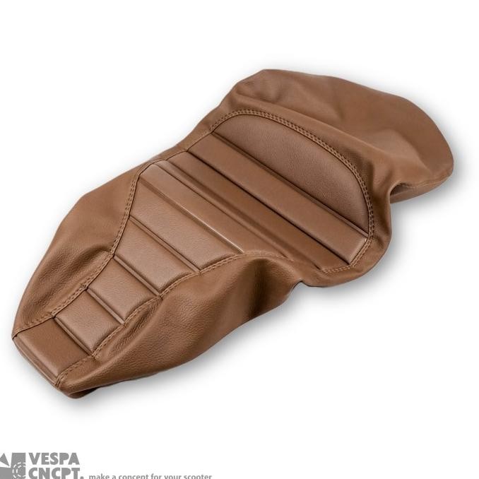 Ori - Kulit Jok Mb Tech Coklat Muda Vespa Sprint Primavera By Vespa Concept
