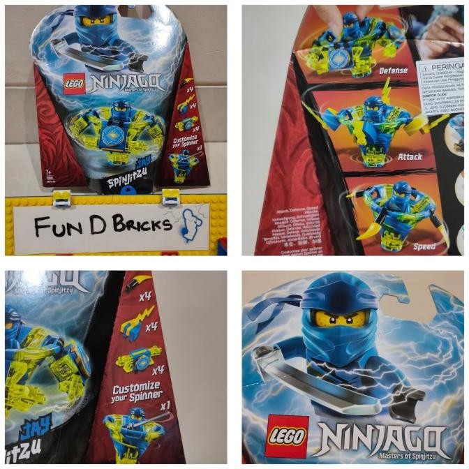 LEGO NINJAGO 70660 Spinjitzu Jay