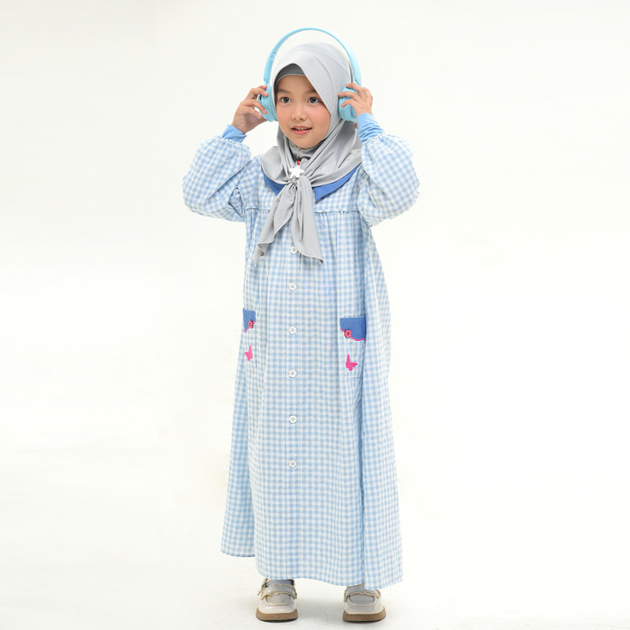 NEW Rabbani - Baju Muslim Anak Perempuan Gamis Bani Batuta Viona