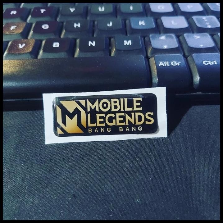 

DISKON STICKER TIMBUL RESIN MOBILE LEGEND GAME ML LYCAL 3D LOGO KECIL SATUAN !!!!!!