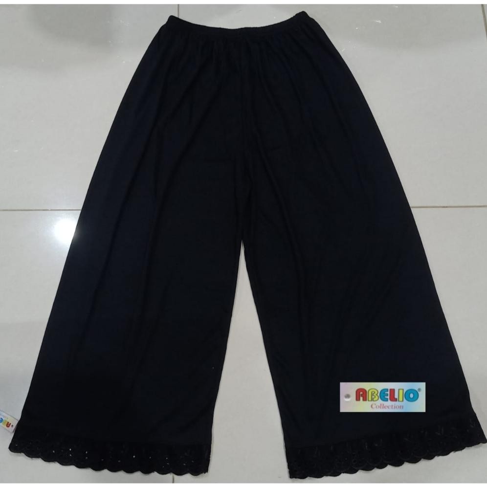 Androk Rok Dalaman Wanita Panjang Model Kulot/Celana Dalaman Rok Baju Gamis Wanita Renda Abelio