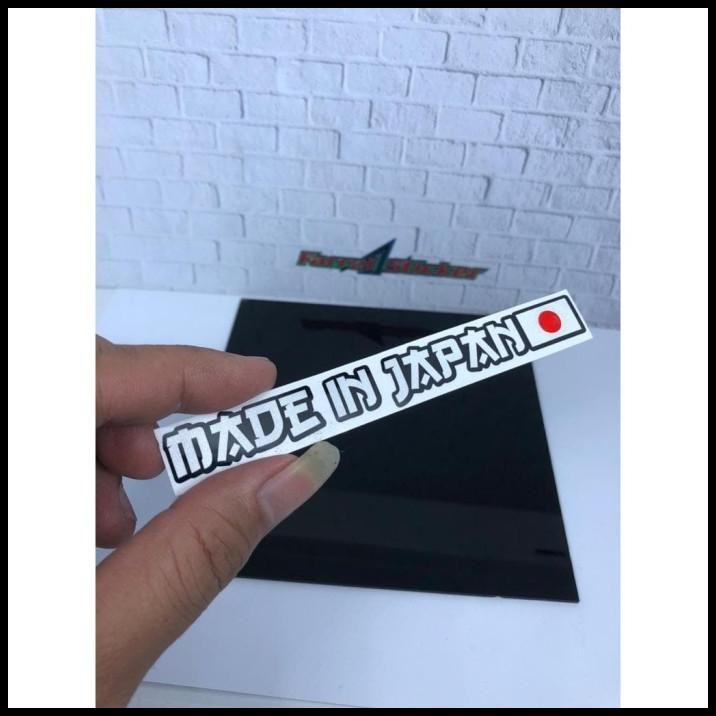 

TERMURAH STIKER STICKER MADE IN JAPAN 12 CM !