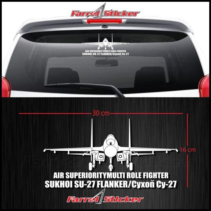 

HOT DEAL STIKER PESAWAT STICKER SUKHOI !!!