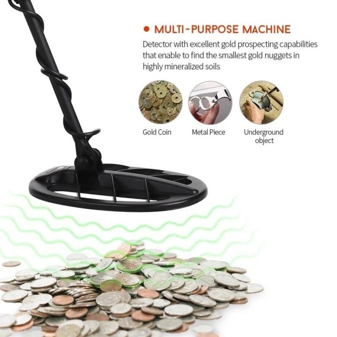 Gold Finder Fs2 Professional Underground Gold Metal Wire Detector
