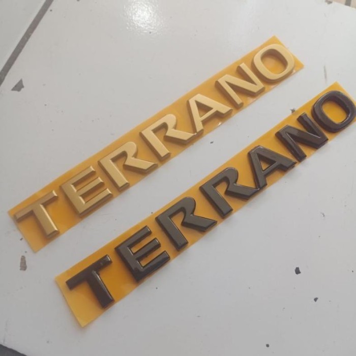 Terlaris Emblem Nissan Terrano Hitam