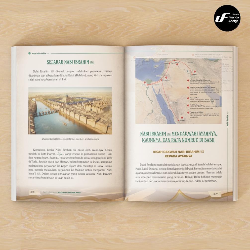 olp BUKU LENTERA ILAHI DALAM KISAH PARA NABI DAN RASUL (TERBARU) -  KARYA USTADZ DR. FIRANDA ANDIRJA