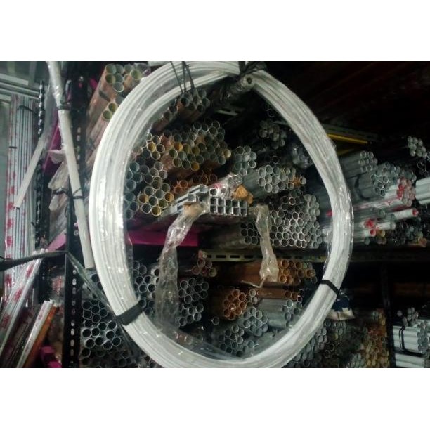 Rel Double Gorden Vitrace Fleibel Lengung Tirai Tu Jendela Iu