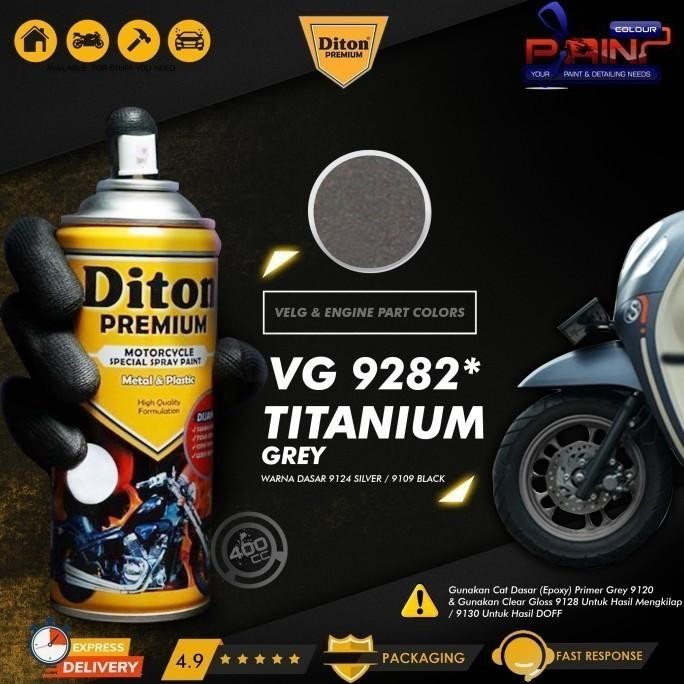 

DITON PREMIUM 9282 TITANIUM GREY CAT SEMPROT /PYLOX/SAMURAI/HELM ORIGINAL