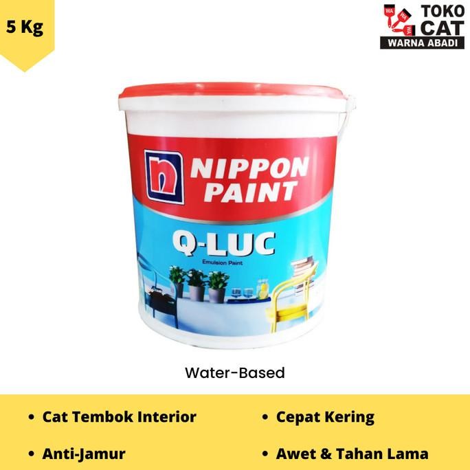 

CAT TEMBOK QLUC 5 KG WARNA ORIGINAL