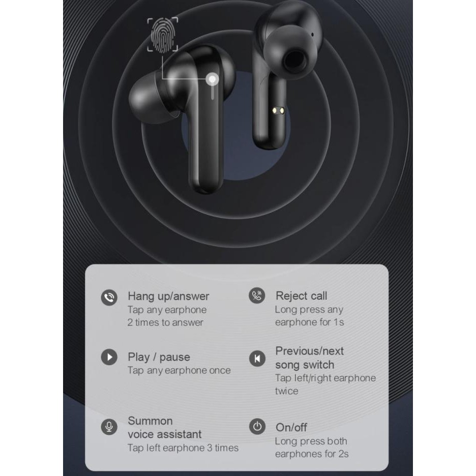 Produk Baru Haylou Gt3 Tws Wireless Earphone Headset Bass Altr Gt1 Pro Plus Xr Gt5