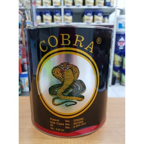 

THINNER COBRA HITAM KALENG 5 LITER GALON/PENGENCER CAT/THINER ORIGINAL