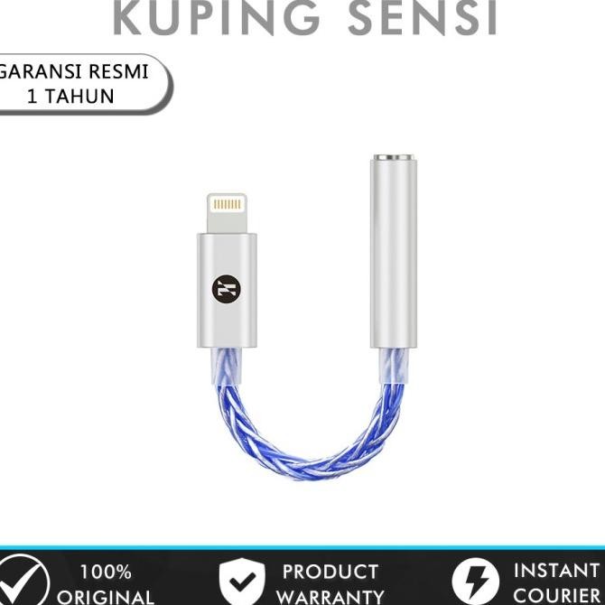 BEBAS ONGKIR - JCALLY JM6 PROL JM6 PRO L CX31993 DAC Lightning to 3.5mm Adapter