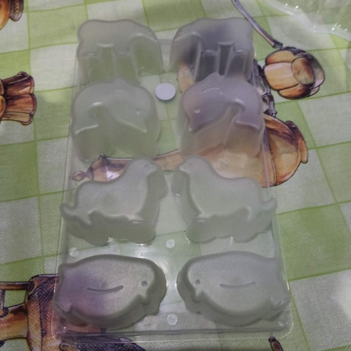 Cetakan Puding agar binatang laut