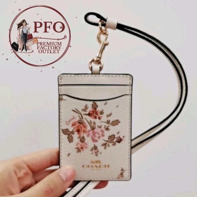 

NEW Gantungan Lanyard CH 91792 Gantungan Lanyard Rose Bouquet Print Chalk