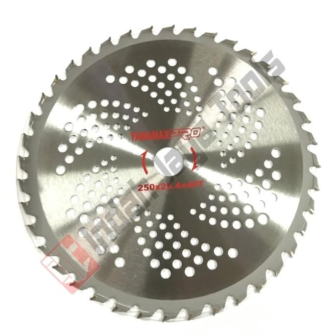 

Berkualitas YAMAMAX PRO BULAT Mata Pisau Potong Rumput Bulat 10 Inch x 40 Mata
