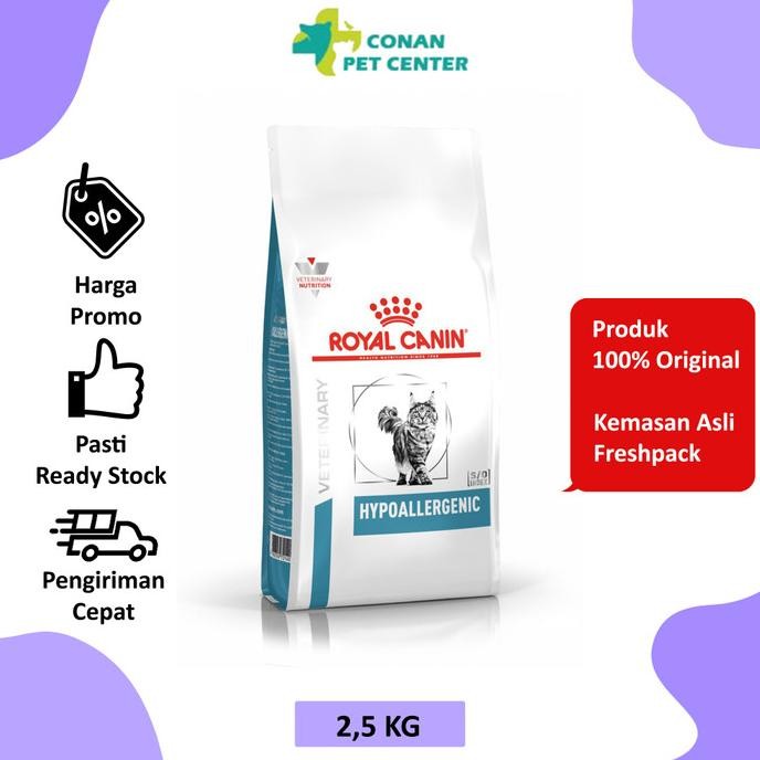 

ROYAL CANIN HYPOALLERGENIC CAT 2,5KG ORIGINAL