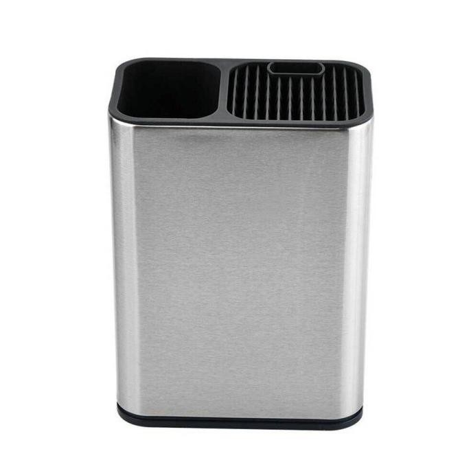 

Berkualitas ANHO Tempat Pisau dan Spatula Stand Holder Stainless Steel