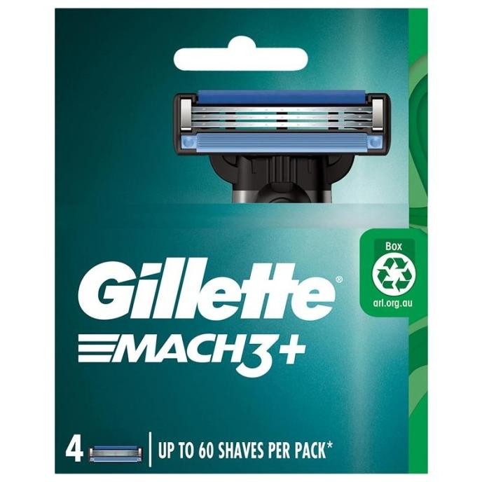 

Berkualitas Gillette Cartridge Mach 3 3+ Turbo Refill Pisau Cukur isi ulang ORI
