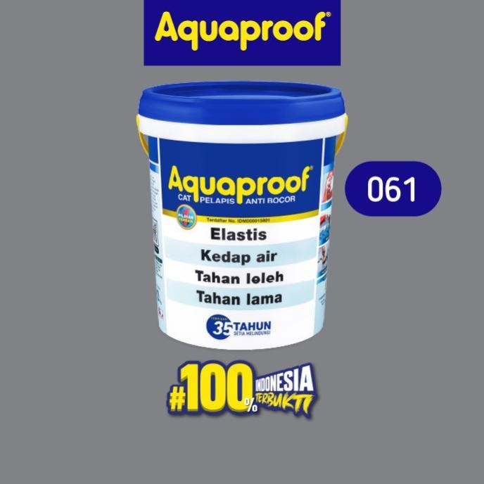 

AQUAPROOF - CAT PELAPIS ANTI BOCOR (BUKAN NO DROP) 20KG / 20 KG / PAIL ORIGINAL