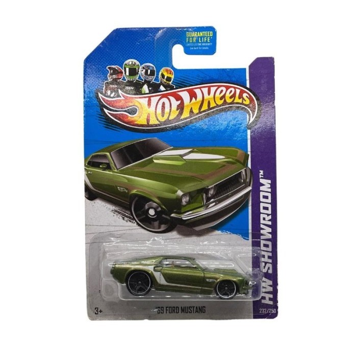 Hot Wheels 69 Ford Mustang Green