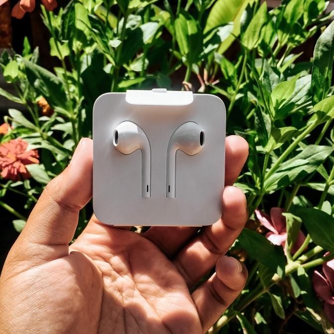 Headset earpods copotan iPhone 11 12 mini pro max original apple iBox