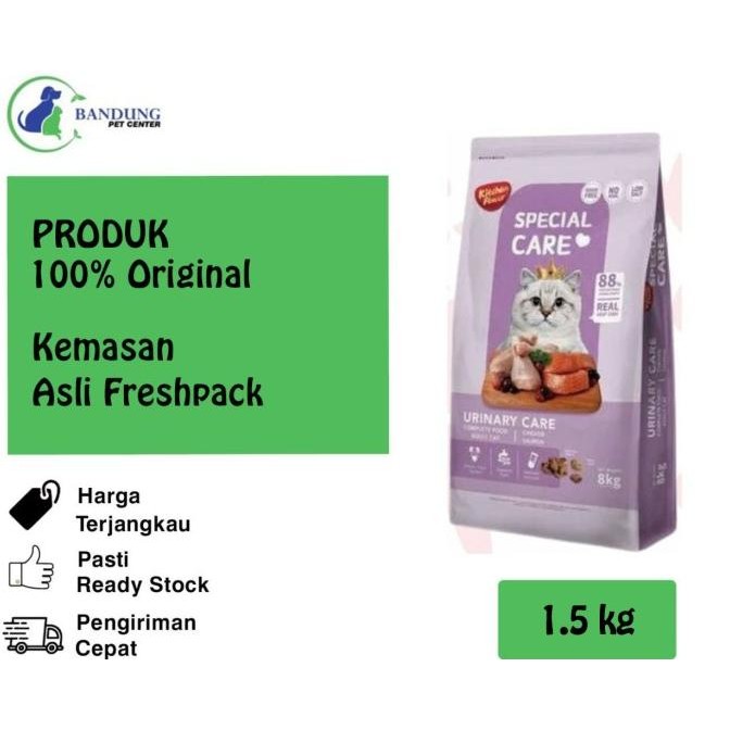 

KITCHEN FLAVOR URINARY SPECIAL CARE FOR CAT 1,5KG - PRICE ORIGINAL