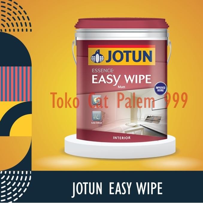 

CAT TEMBOK INTERIOR ANTI NODA JOTUN EASY WIPE TINTING A 5 KG GLN ORIGINAL