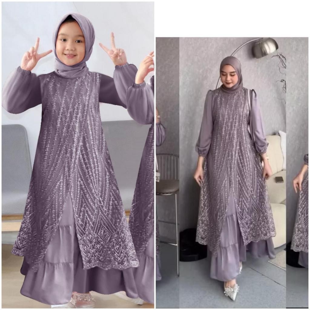 Gamis Anak Usia 8-12 Tahun Gamis Pesta Anak Perempuan Gamisterbaru 2025 Gamiz Ana Gsmis Murah Bj Fam
