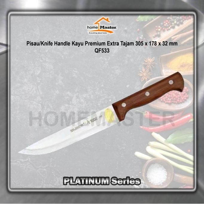 

Berkualitas Pisau/Knife Handle Kayu Premium Extra 305 x 178 x 32 mm - QF533