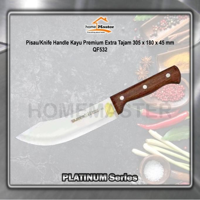 

Berkualitas Pisau/Knife Handle Kayu Premium Extra 305 x 180 x 45 mm - QF532
