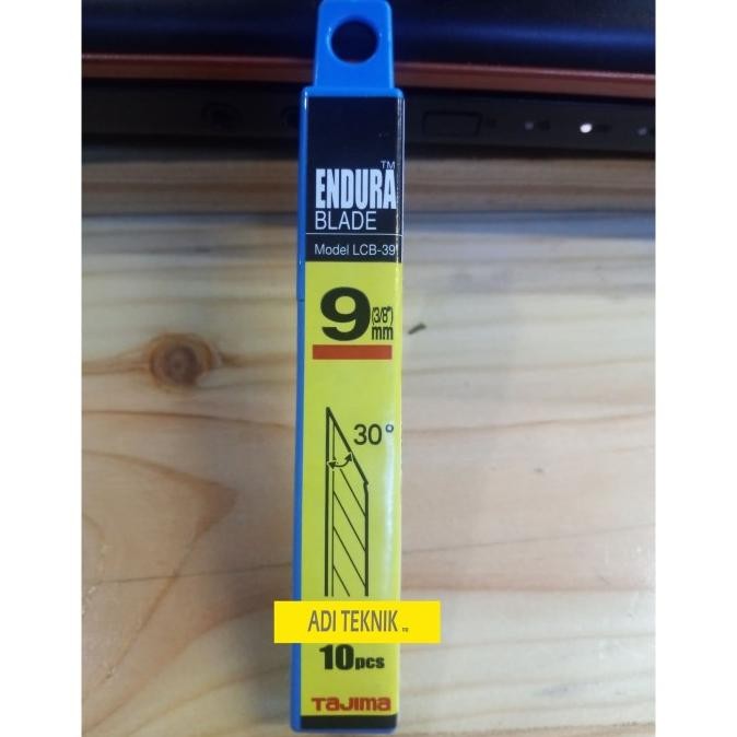 

Berkualitas Refill cutter endura 9 mm LCB39 Tajima isi mata pisau LCB-39 30 degree