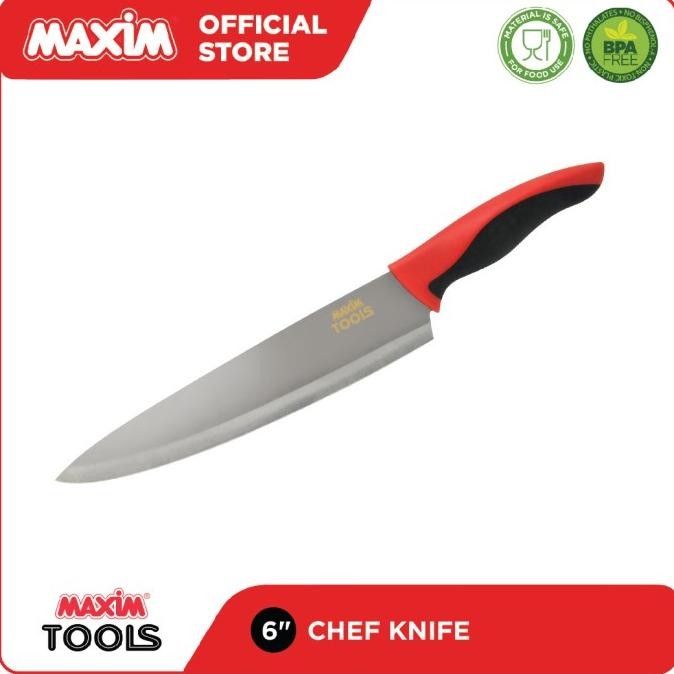 

Berkualitas Maxim Tools Chef Knife 6" Pisau Dapur