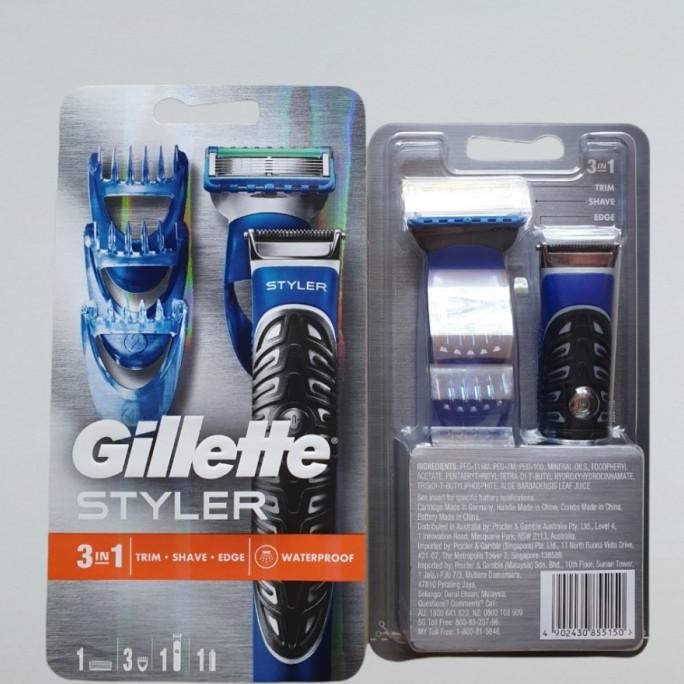 

Berkualitas Gillette Razor Handle Pisau Alat Cukur Fusion Proglide Proshield 5 Ori