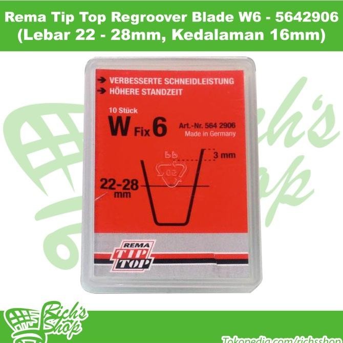 

Berkualitas Pisau Ukir Alur Ban Rema Tip Top Tire Regroover Blade W6 No.5642906