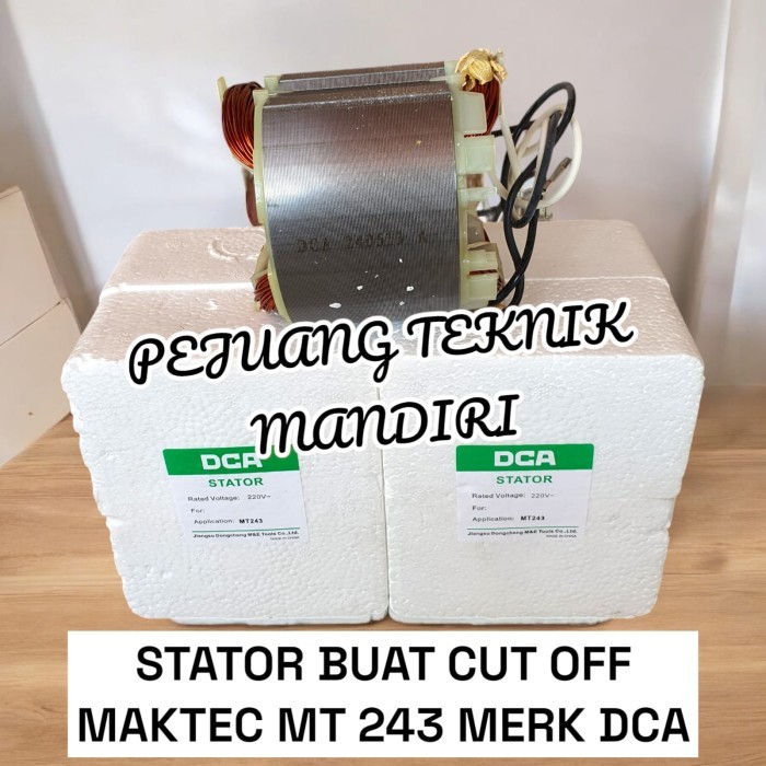 populer] STATOR BUAT CUT OFF MAKTEC MT243 MT 243 MERK DCA / STATOR DCA MT 243