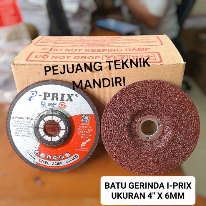 <<<<<] BATU GERINDA POLES I-PRIX 4 INCH / BATU GURINDA POLES IPRIX 4" X 6MM