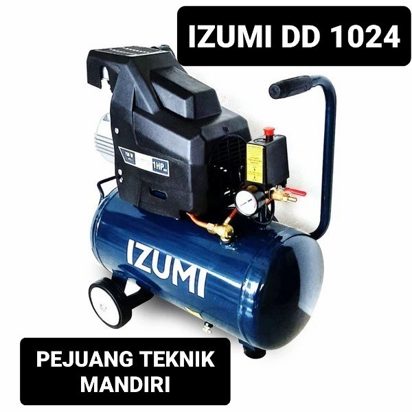 @=@=@=@=] KOMPRESOR ANGIN LISTRIK 1HP IZUMI DD 1024 / AIR COMPRESOR IZUMI DD1024
