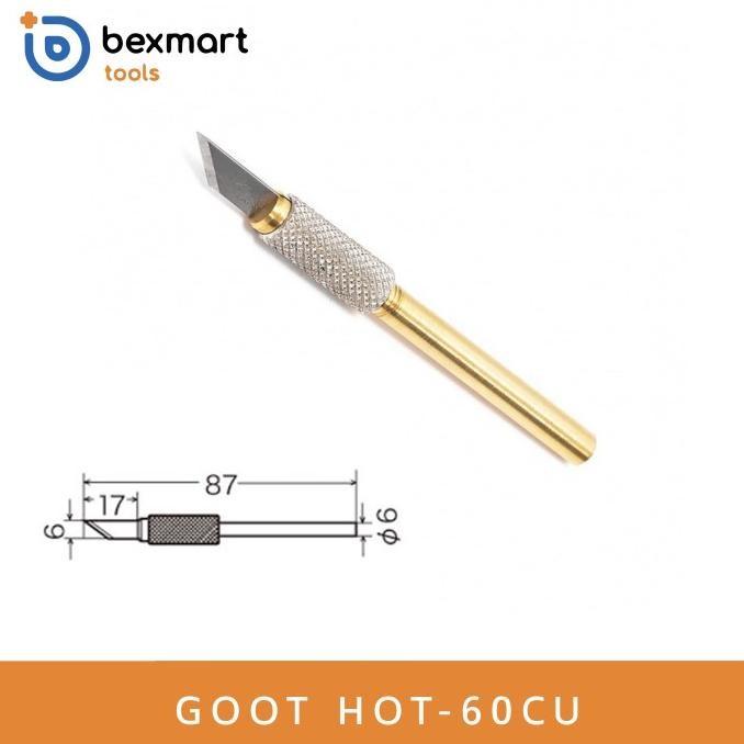 

Berkualitas Mata Tip Solder Goot HOT-60CU (pisau)