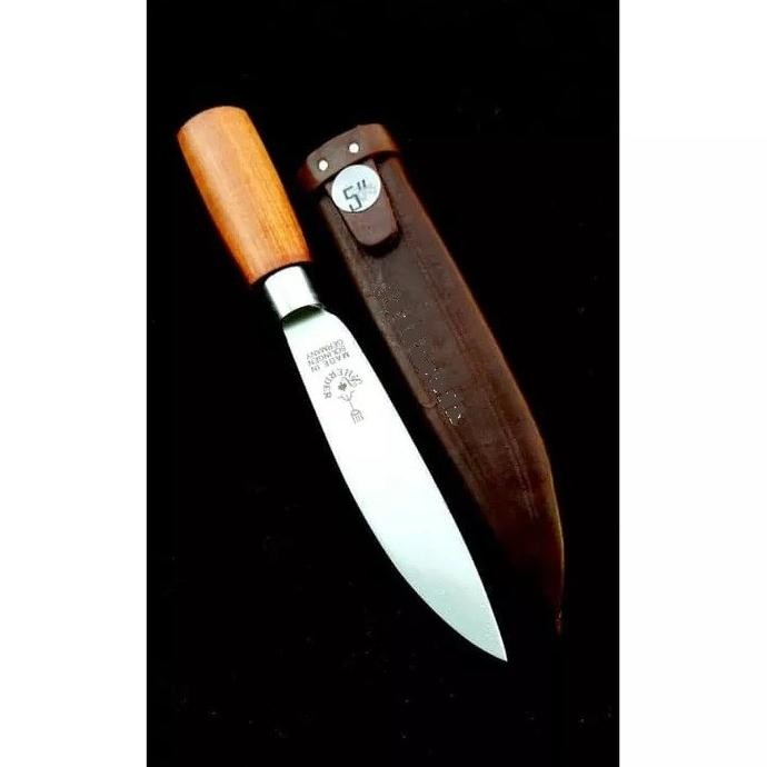 

Berkualitas Pisau Cap Garpu 5" Asli 100% made in Solingen Germany SARUNG KULIT