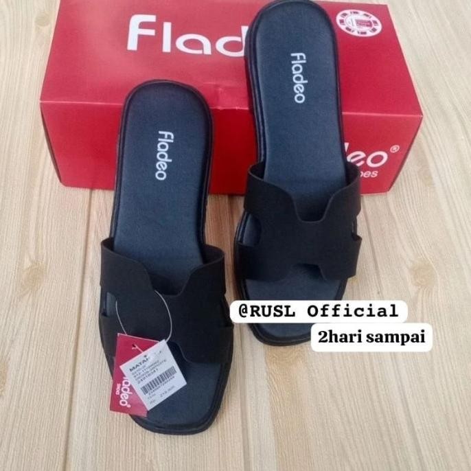 SANDAL WANITA FLADEO SENDAL WANITA SLOP SOL KARET FLADEO SENDALS SANDAL FLADEO FLAT