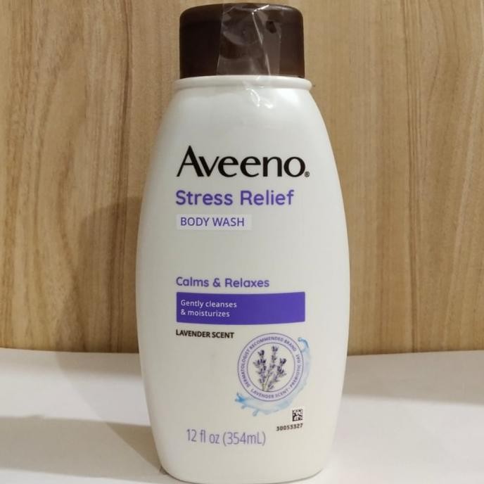 Aveeno Stress Relief Body Wash Lavender 354 Ml