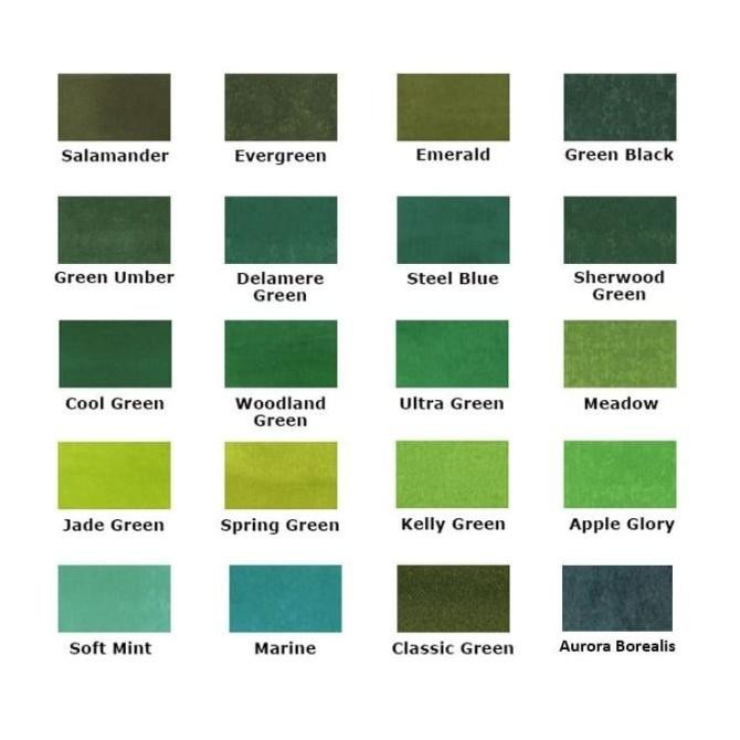 

BEBAS ONGKIR - Diamine Green Group - Fountain Pen Ink / Tinta 80ml Botol